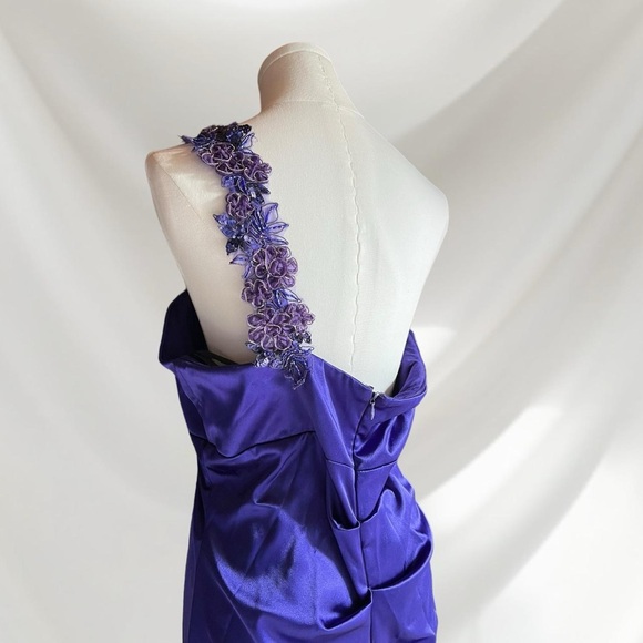 Xscape | Purple Formal Gown - Picture 7 of 7